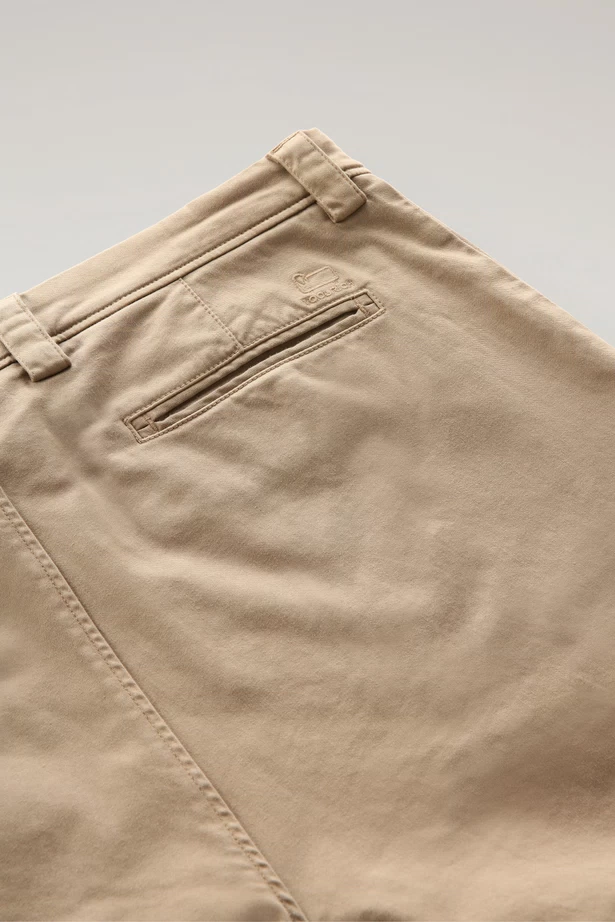 WOOLRICH - COTTON CHINO PANT GOLD KHAKI