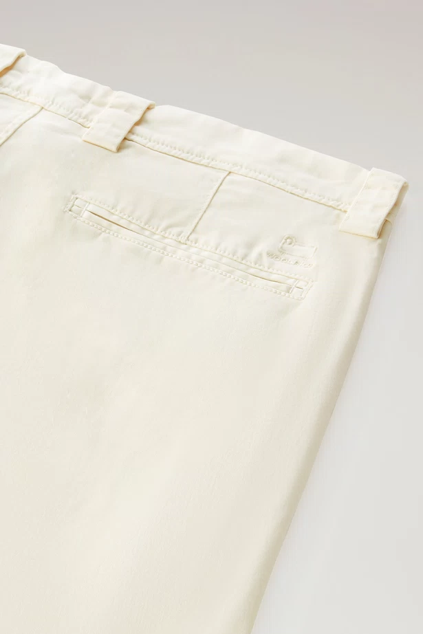 WOOLRICH - CLASSIC CHINO PANT MILKY CREAM