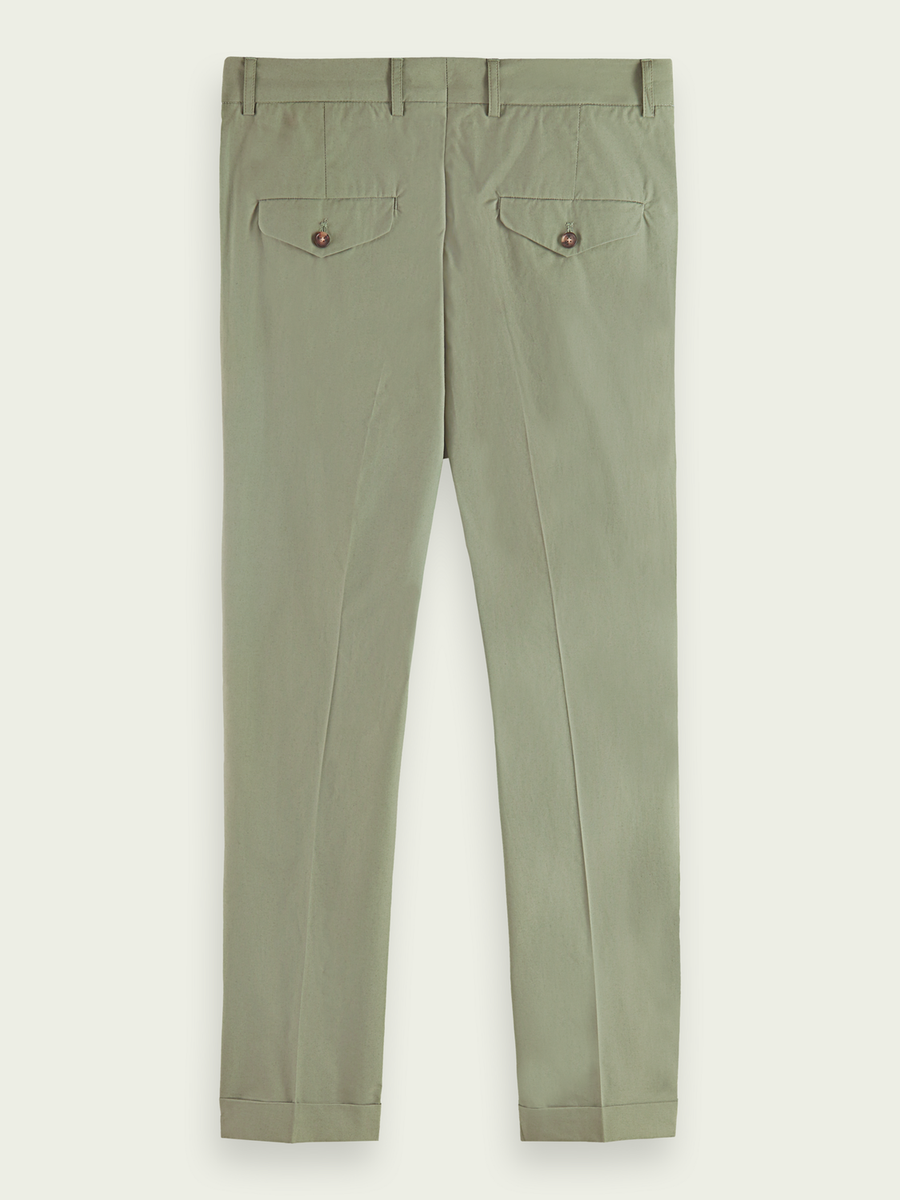 SCOTCH & SODA - THE BLAKE POPLIN CHINO ARMY