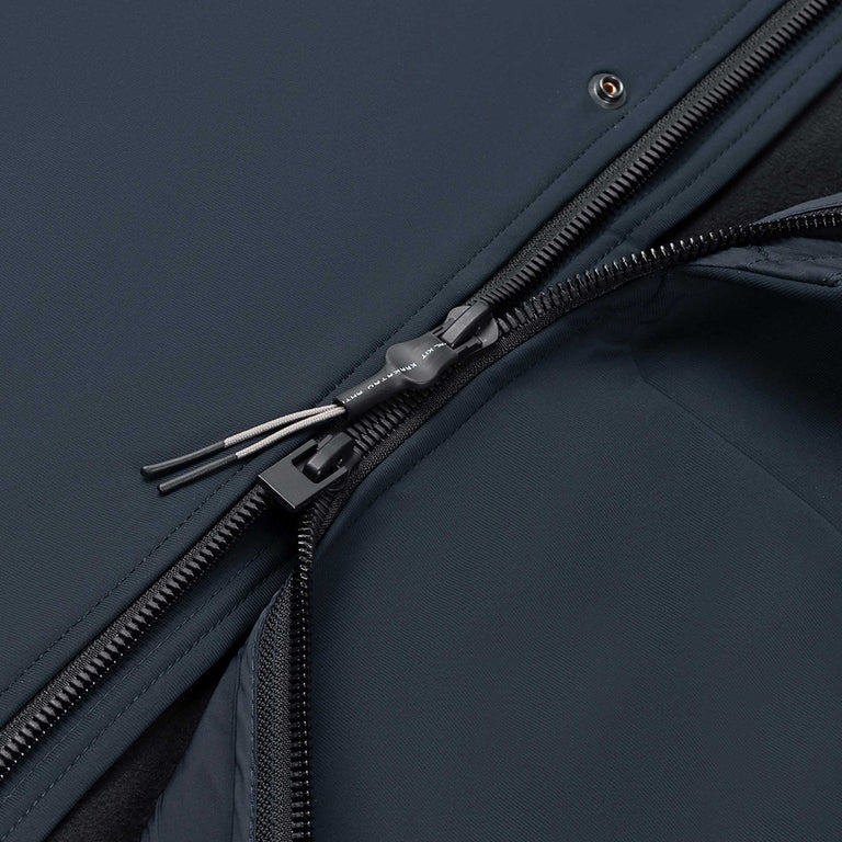 KRAKATAU - MOOG WATERPROOF SOFTSHELL JACKET NAVY BLUE