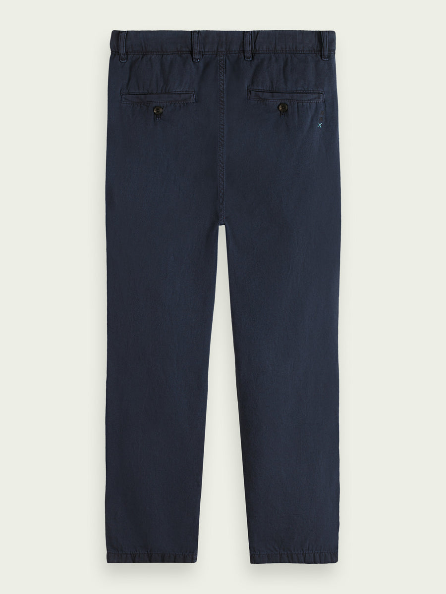 SCOTCH & SODA - ΤTHE DRIFT REGULAR TAPERED FIT GARMENT DYED JOGGER NAVY