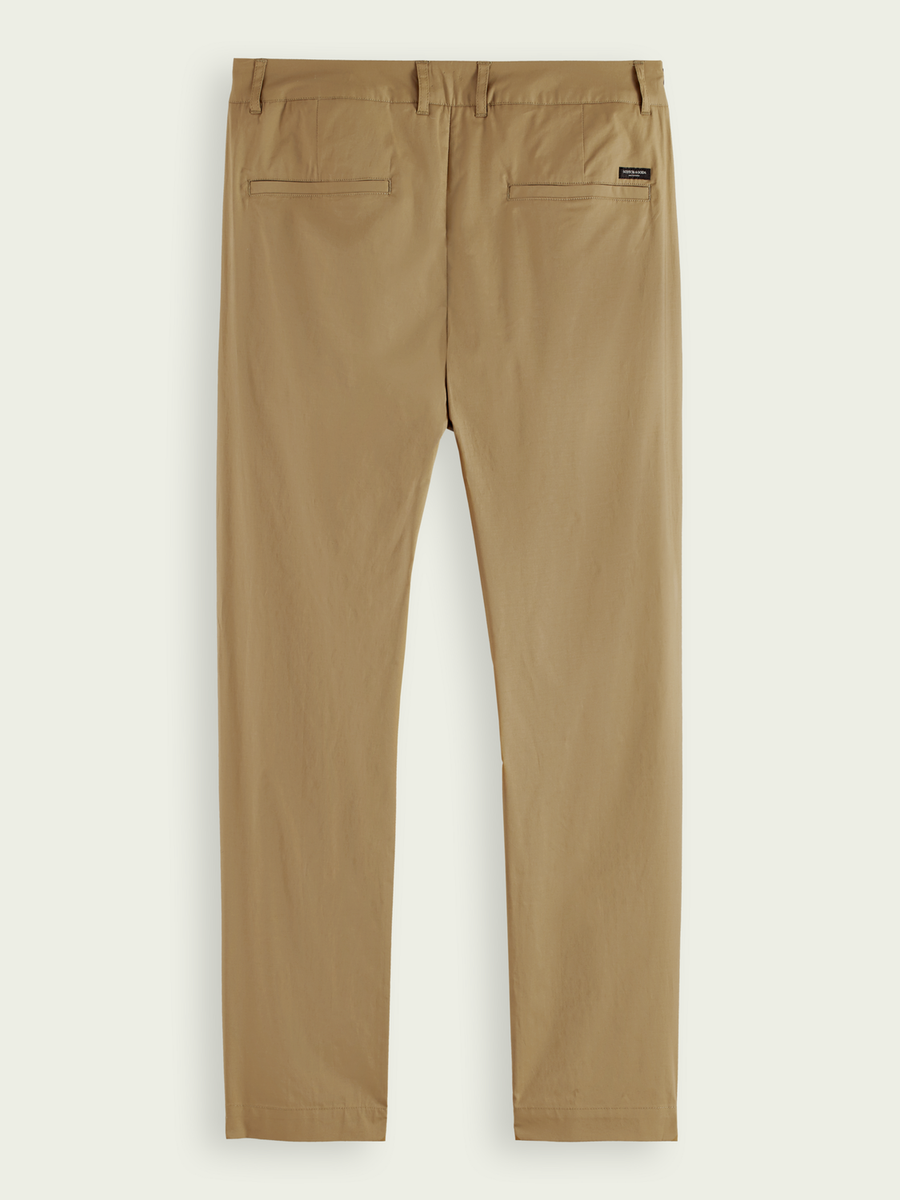 SCOTCH & SODA - THE BLAKE POPLIN REGULAR SLIM FIT CHINO KHAKI