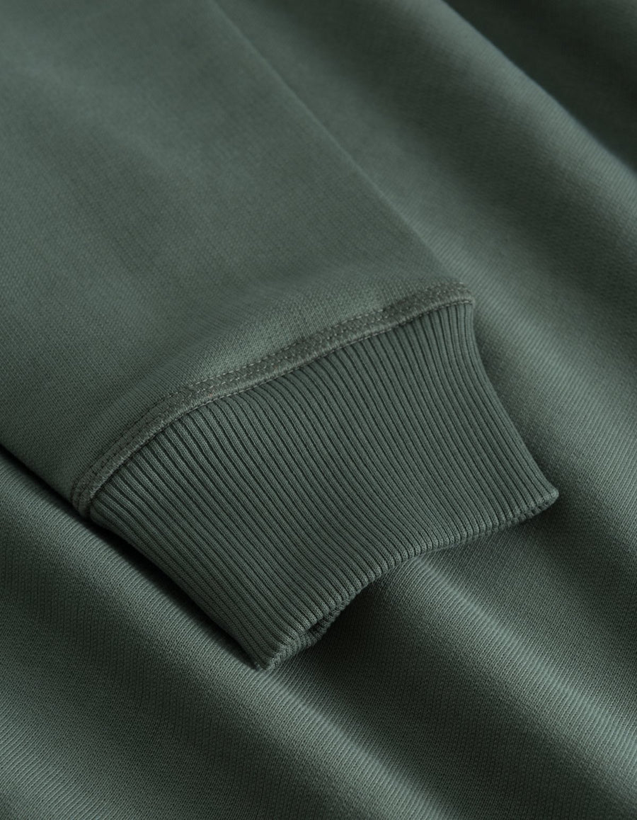 LES DEUX -CARL HOODIE - THYME GREEN