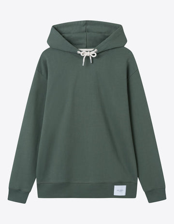 LES DEUX -CARL HOODIE - THYME GREEN