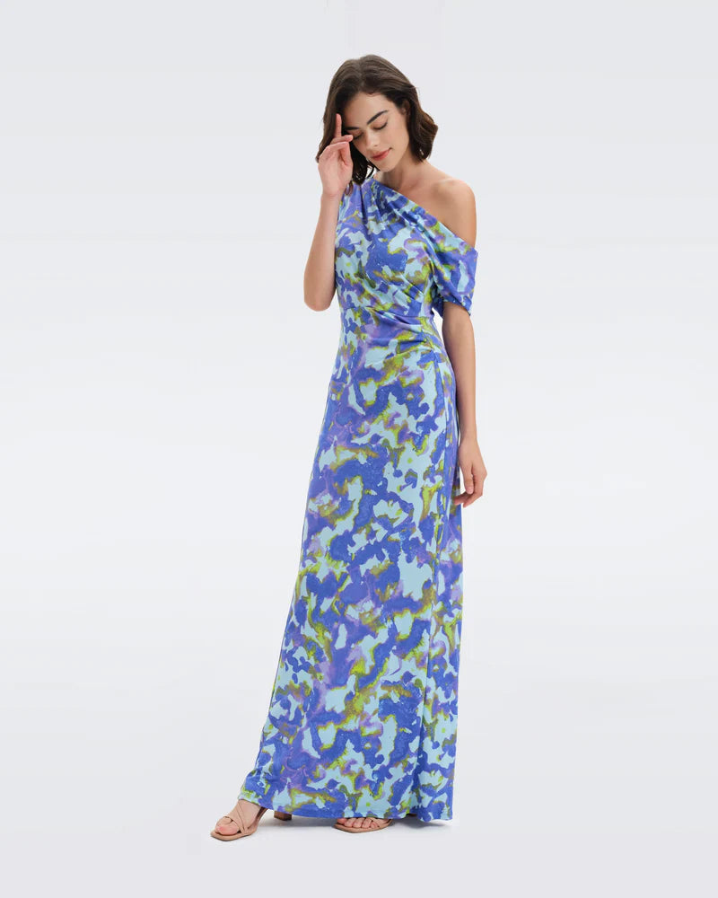 DIANE VON FURSTENBERG - WITTROCK MAXI DRESS IN CLOUDS ORCHID