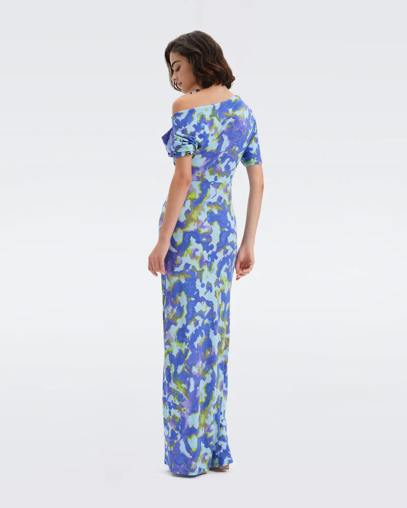 DIANE VON FURSTENBERG - WITTROCK MAXI DRESS IN CLOUDS ORCHID