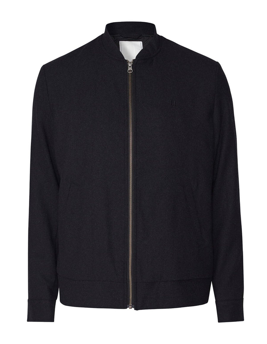 LES DEUX -Marshall Wool Bomber Jacket- DARK NAVY