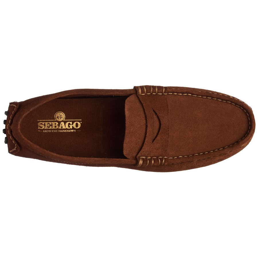 SEBAGO - RUSSEL SUEDE- DARK BROWN